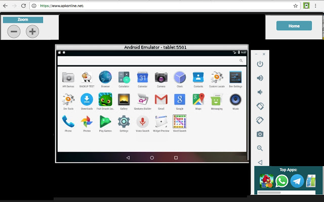 android emulator for ios 7