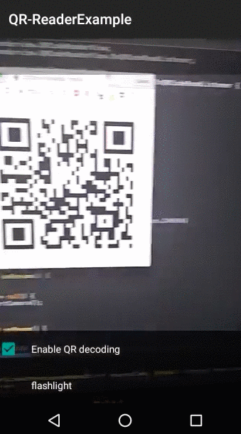Android QR Code Scanner Library