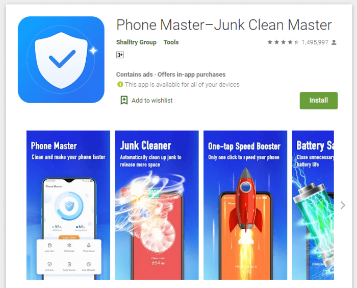 APUS Booster+ (cache clear) FULL APK Free Download : Install this app to  clean junk files, make phone faster by 50%, and sa…